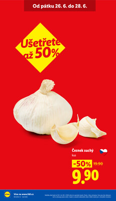 Lidl Čtvrtek od 25.6. do 28.6.2026