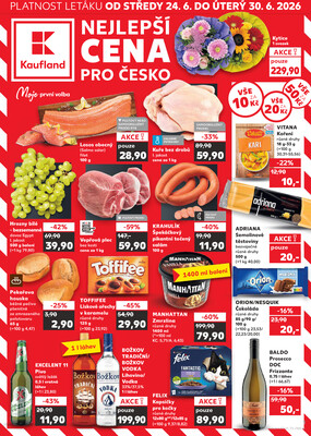 Kaufland 24.6. - 30.6. - Kaufland - Karviná