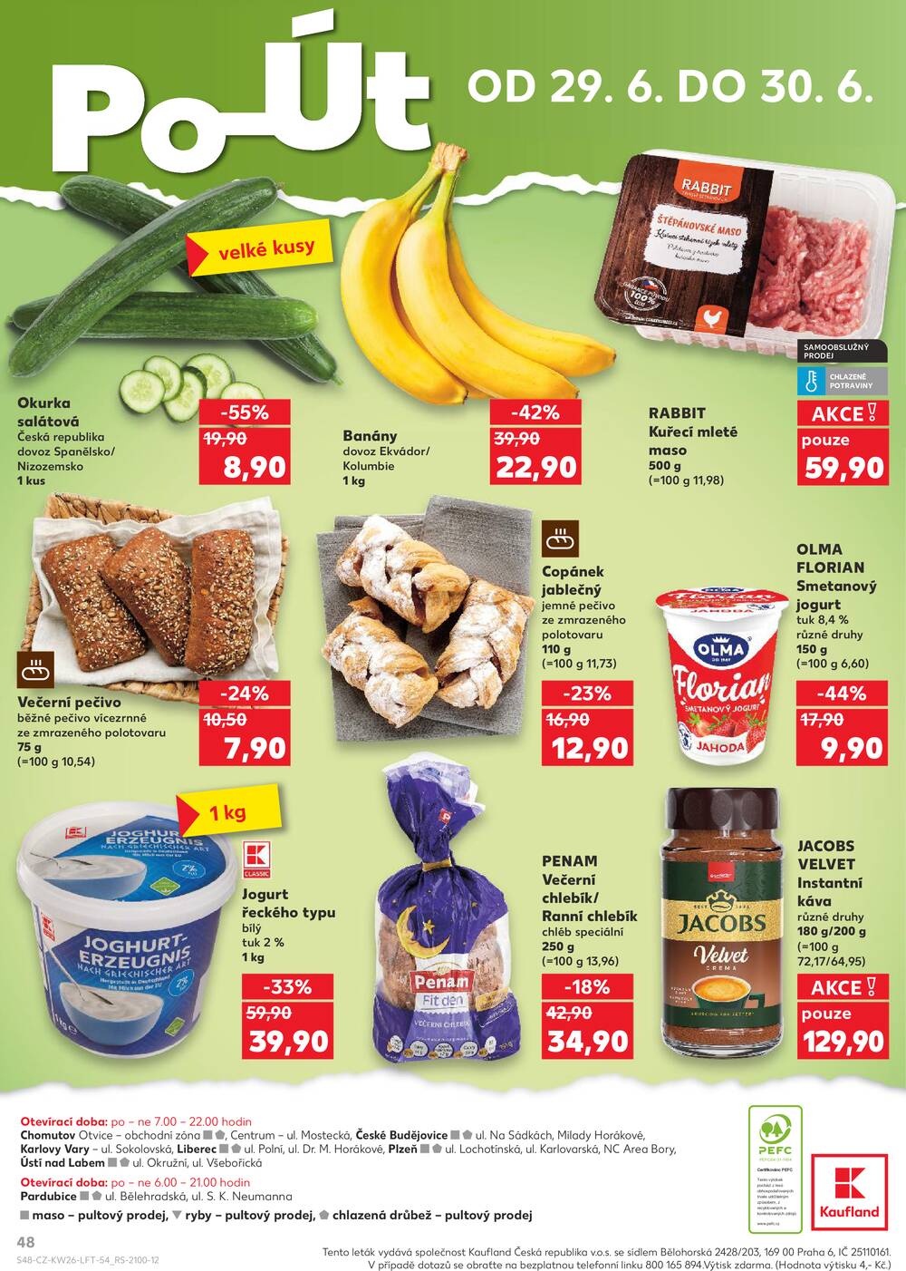 Kaufland 24.6. - 30.6. - Kaufland - Ústí nad Labem (Všebořická)