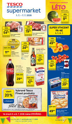 leták Tesco