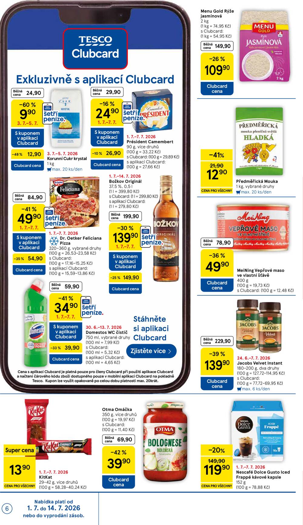 Tesco malé hypermarkety od 1.7. do 7.7.2026