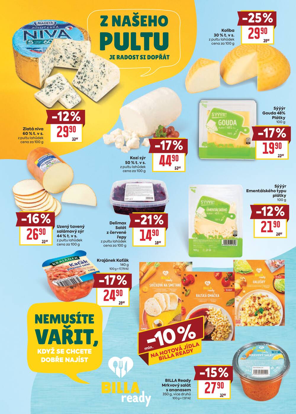 BILLA Výběr pro každého od 1.7. do 28.7.2026