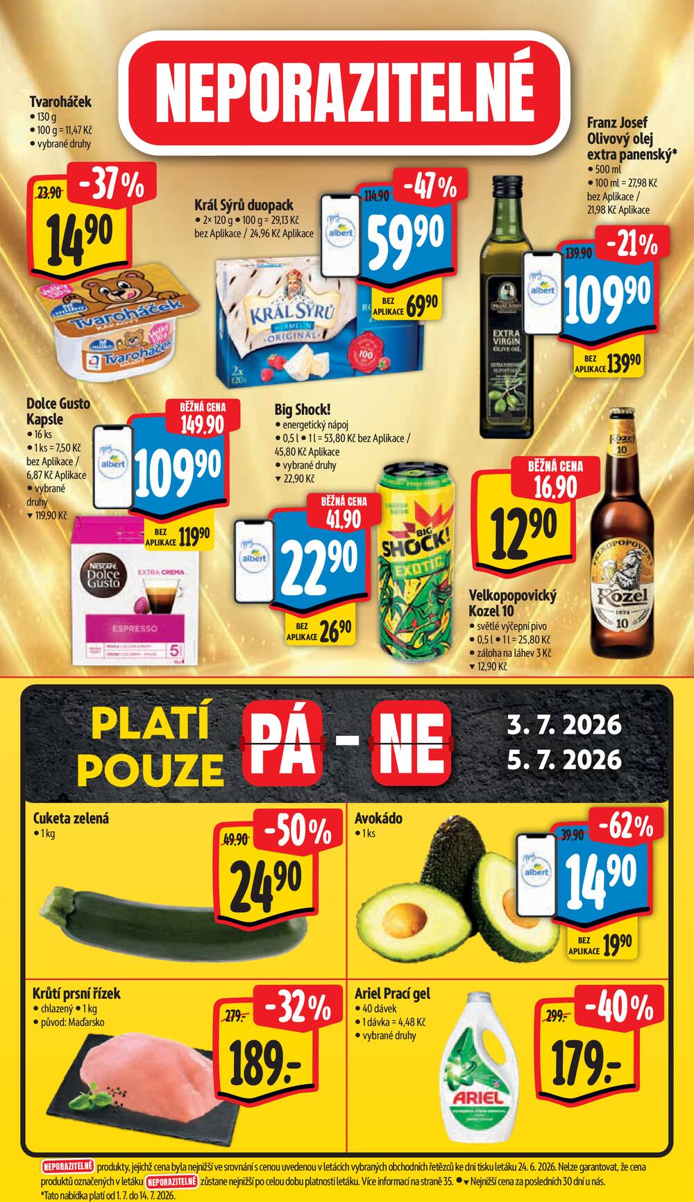 Albert Hypermarket Jihomoravský od 1.7. do 7.7.2026