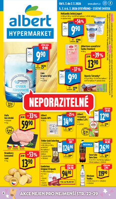 Albert Hypermarket Jihomoravský od 1.7. do 7.7.2026
