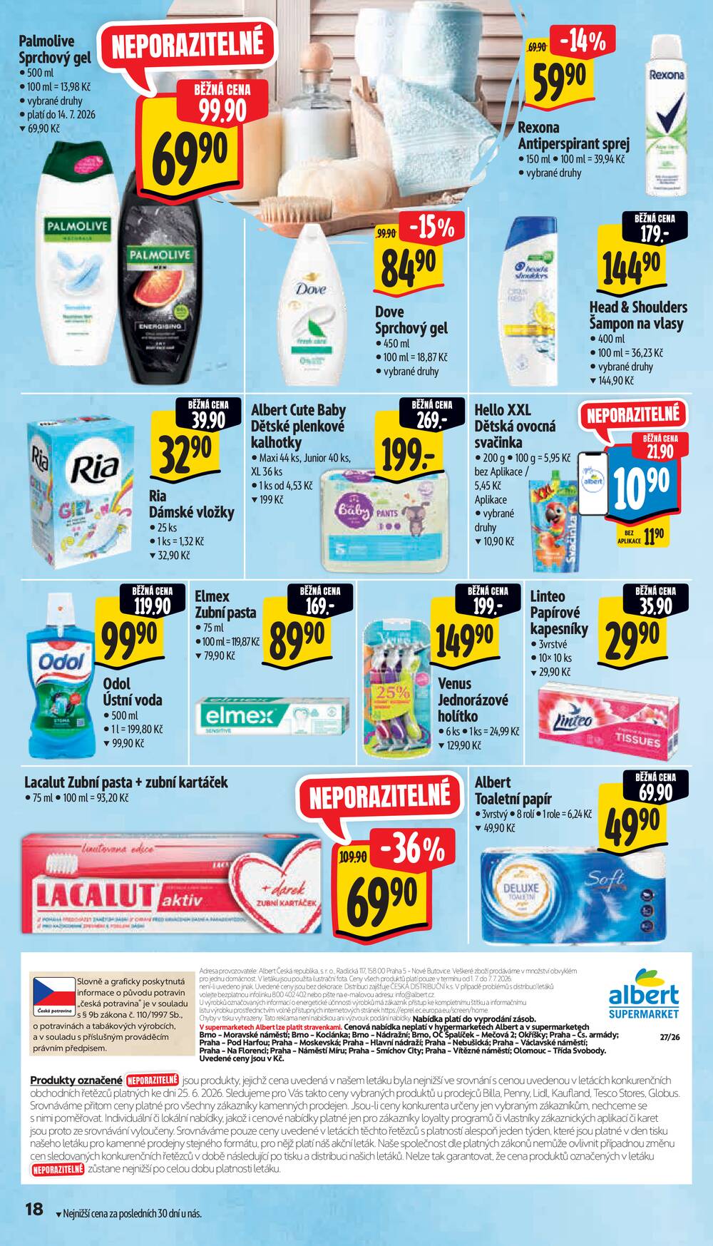Albert Supermarket od 1.7. do 7.7.2026