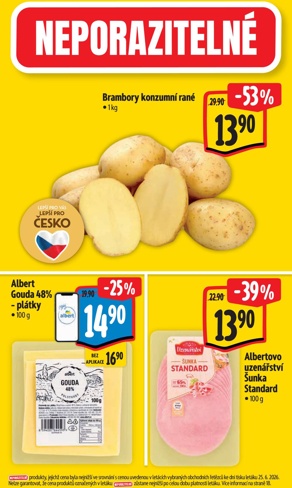 Albert Supermarket Jihomoravský od 1.7. do 7.7.2026
