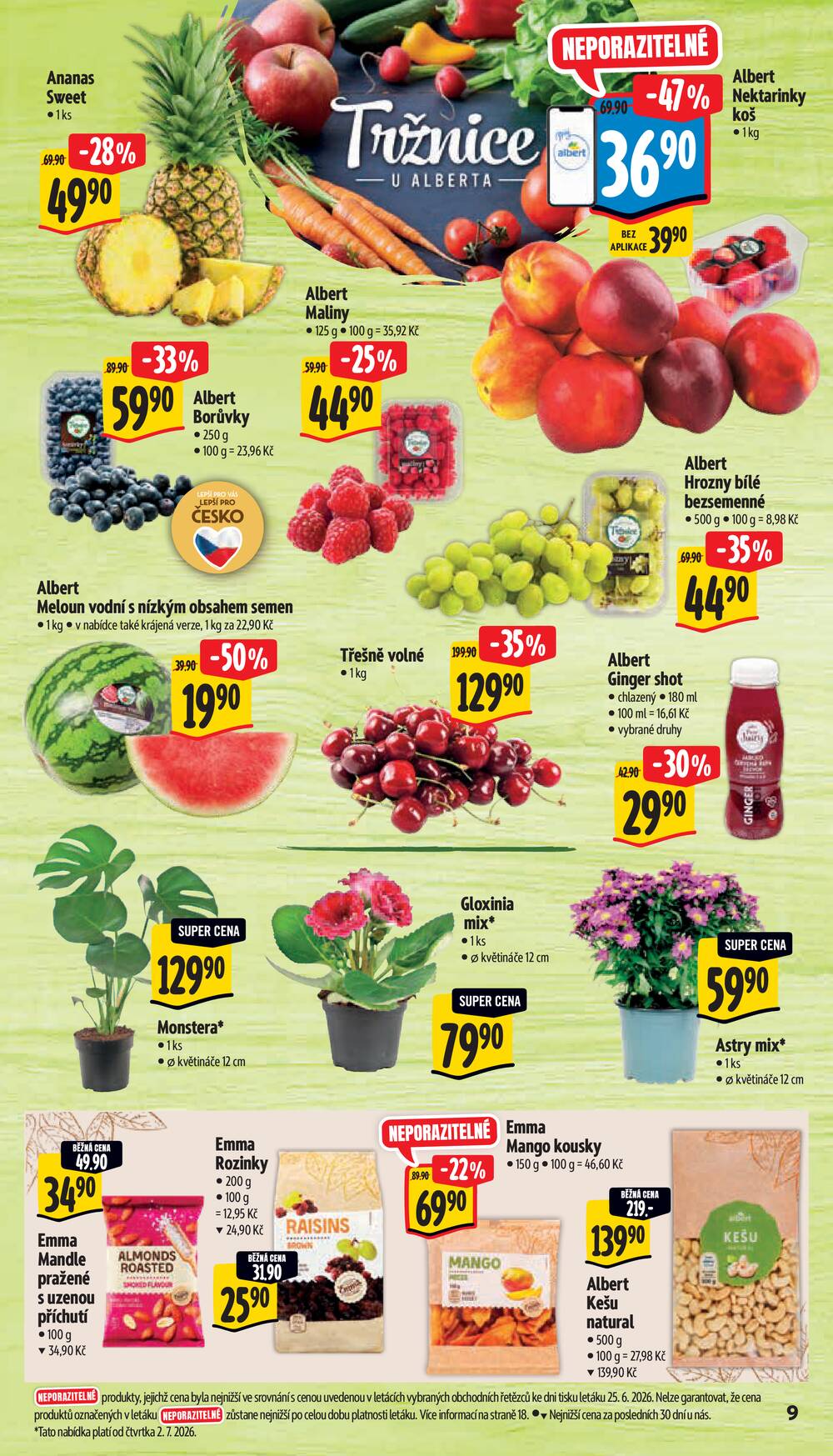 Albert Supermarket Jihomoravský od 1.7. do 7.7.2026