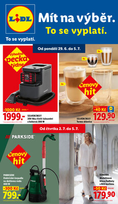 Lidl Spotřební zboží 29.6. - 5.7.