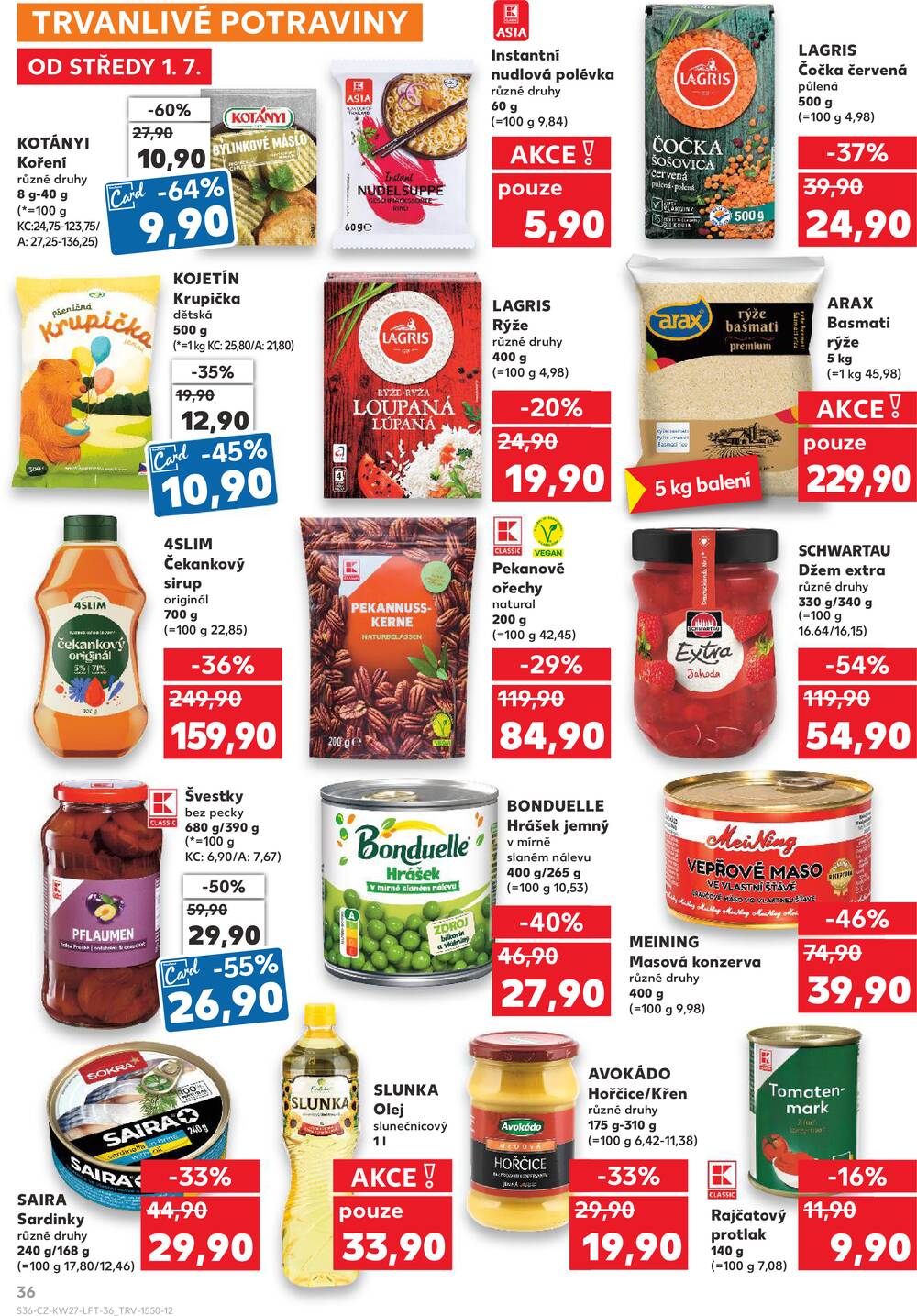 Kaufland 1.7. - 7.7. - Kaufland - Prachatice