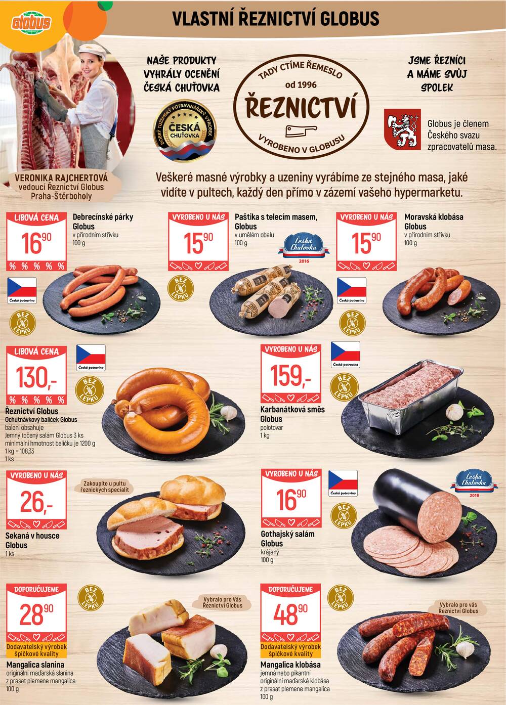 Akční leták Globus 1.7. - 7.7.2026 - Globus Praha - Štěrboholy