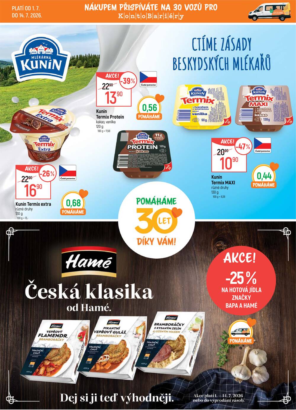 Akční leták Globus 1.7. - 7.7.2026 - Globus Praha - Štěrboholy