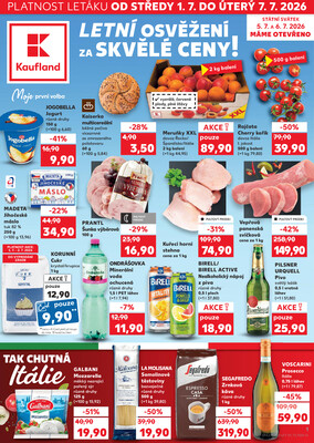 Kaufland 1.7. - 7.7. - Kaufland - Čáslav