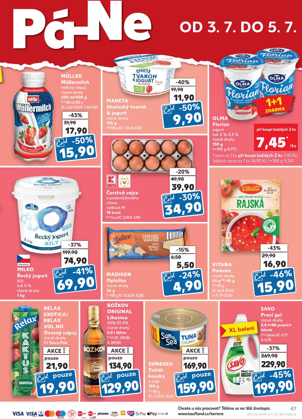 Kaufland 1.7. - 7.7. - Kaufland - Boskovice