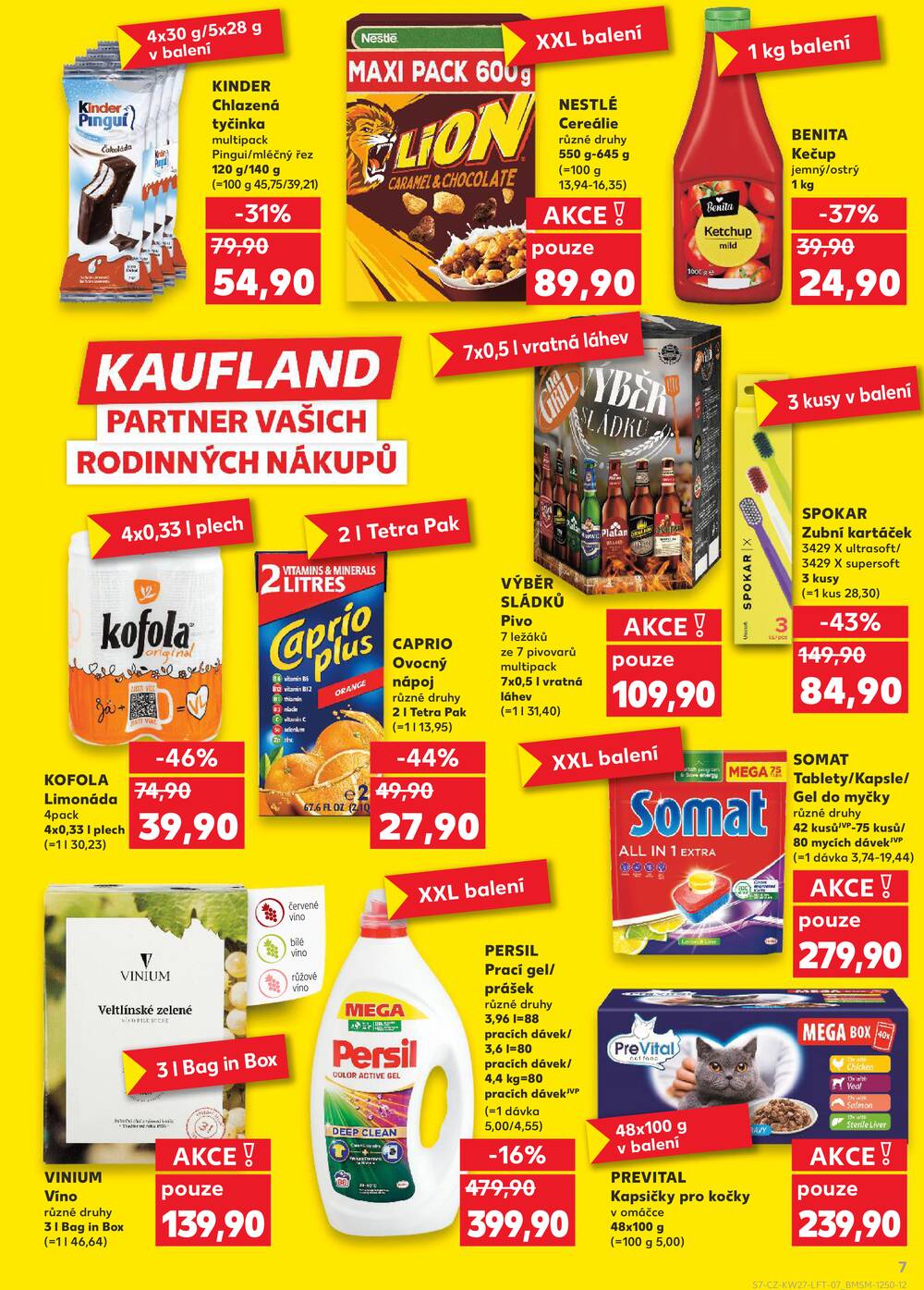 Kaufland 1.7. - 7.7. - Kaufland - Most