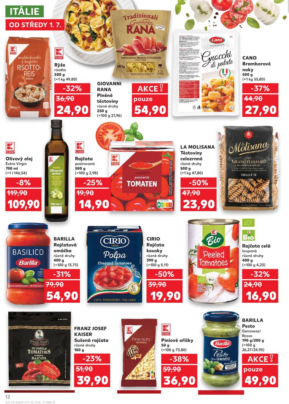Kaufland 1.7. - 7.7. - Kaufland - Most