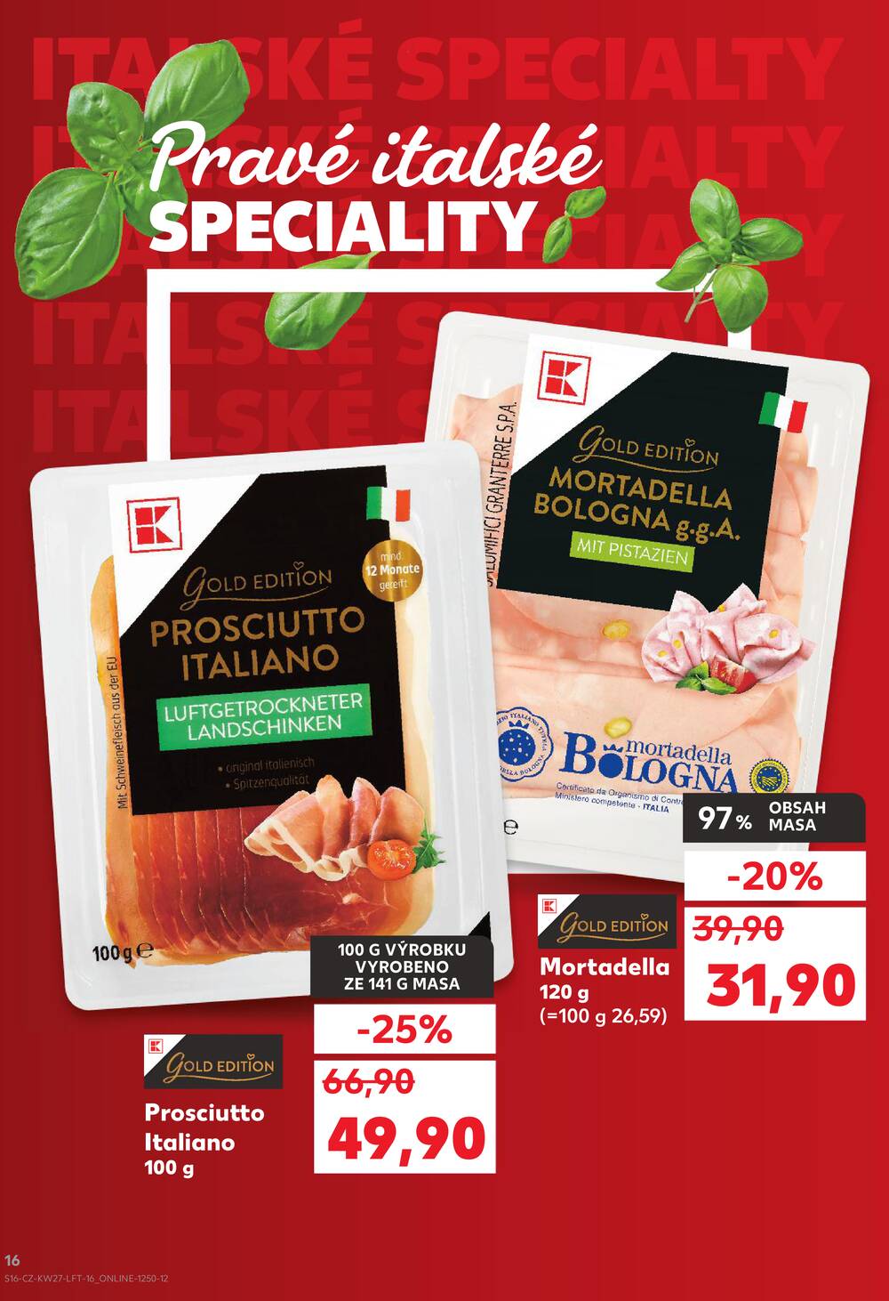Kaufland 1.7. - 7.7. - Kaufland - Most