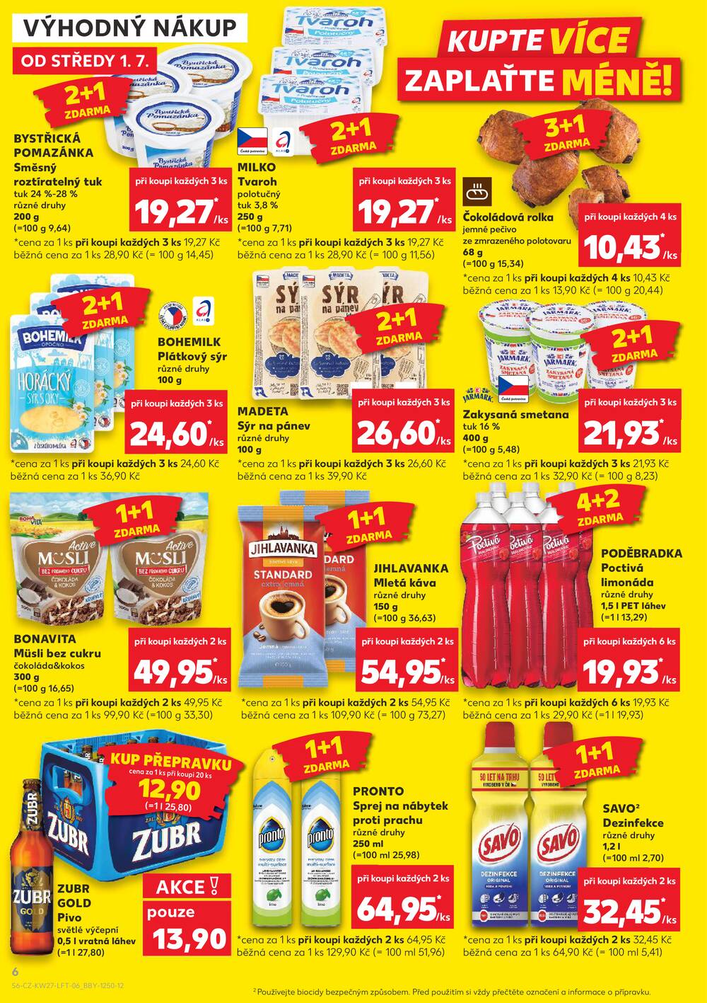 Kaufland 1.7. - 7.7. - Kaufland - Český Krumlov