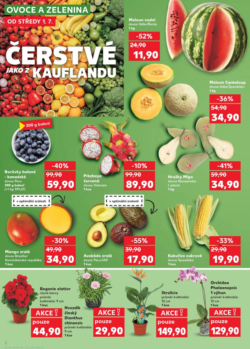 Leták Kaufland - Kaufland 1.7. - 7.7. - Kaufland Humpolec - strana 2 Leták Kaufland - Kaufland 1.7. - 7.7. - Kaufland Humpolec - strana 2