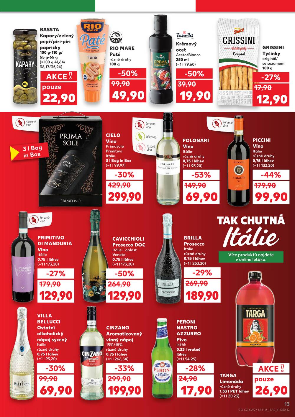Kaufland 1.7. - 7.7. - Kaufland - Zlín - Vršava