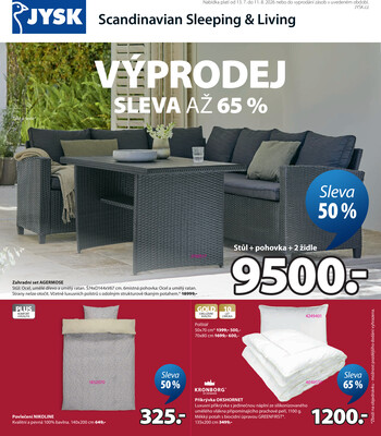 leták Jysk