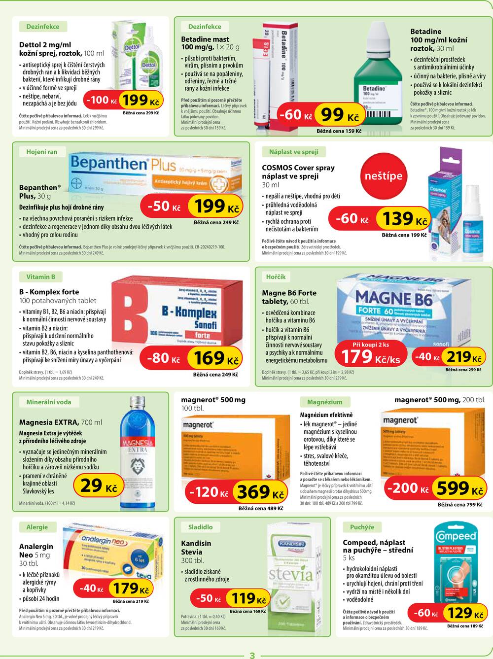 Leták Dr.Max - Dr.Max od 1.7. do 31.8.2026 - strana 3 Leták Dr.Max - Dr.Max od 1.7. do 31.8.2026 - strana 3