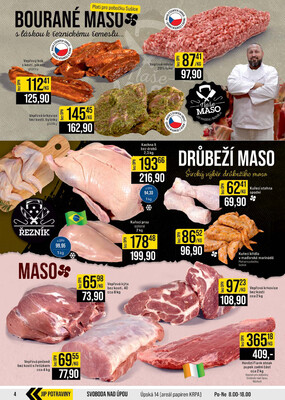 JIP Cash & Carry České Budějovice, Most, Náchod, Polička, Sušice a Svoboda nad Úpou od 1.7. do 7.7.2026