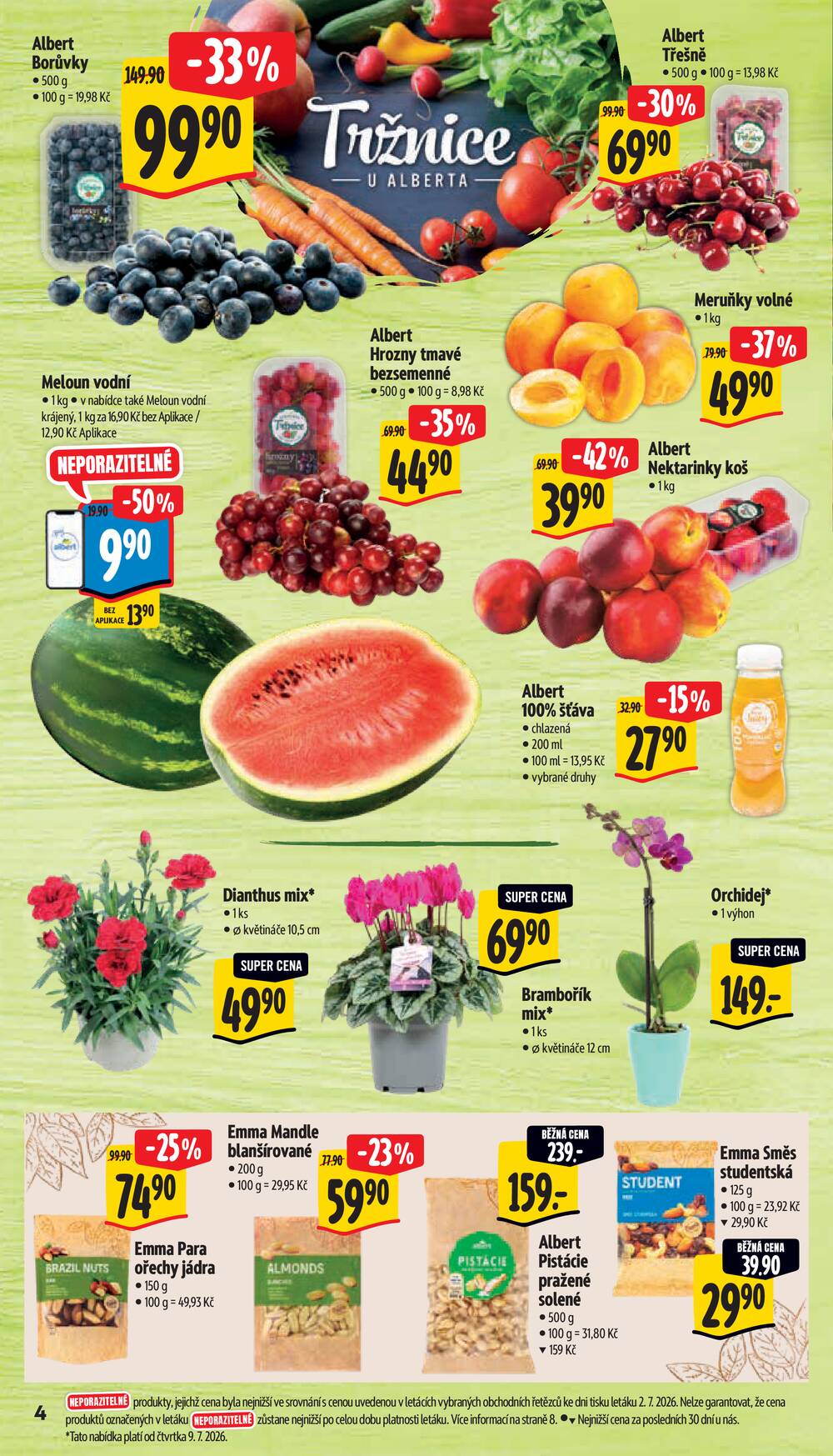Leták Albert - Albert Supermarket od 8.7. do 14.7.2026 - strana 6 Leták Albert - Albert Supermarket od 8.7. do 14.7.2026 - strana 6