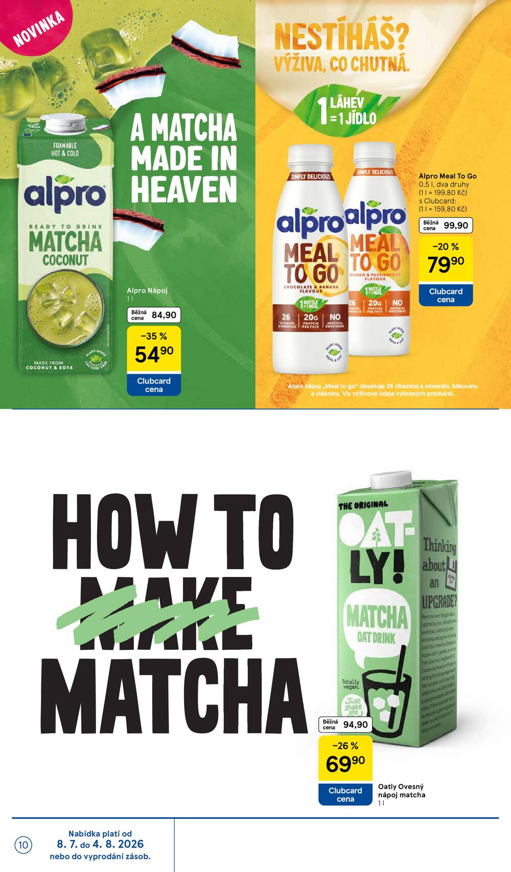Leták Tesco - Tesco malé hypermarkety katalog značky od 8.7. do 4.8.2026 - strana 10 Leták Tesco - Tesco malé hypermarkety katalog značky od 8.7. do 4.8.2026 - strana 10