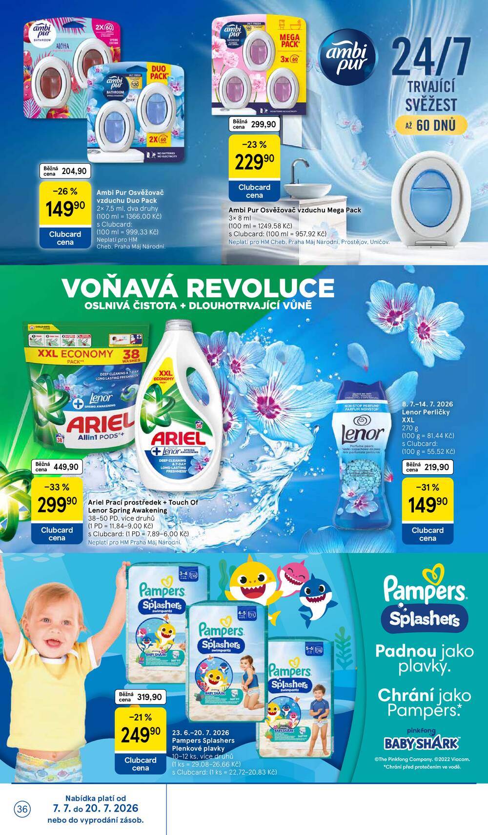 Tesco malé hypermarkety od 8.7. do 14.7.2026