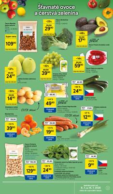 Tesco malé hypermarkety od 8.7. do 14.7.2026