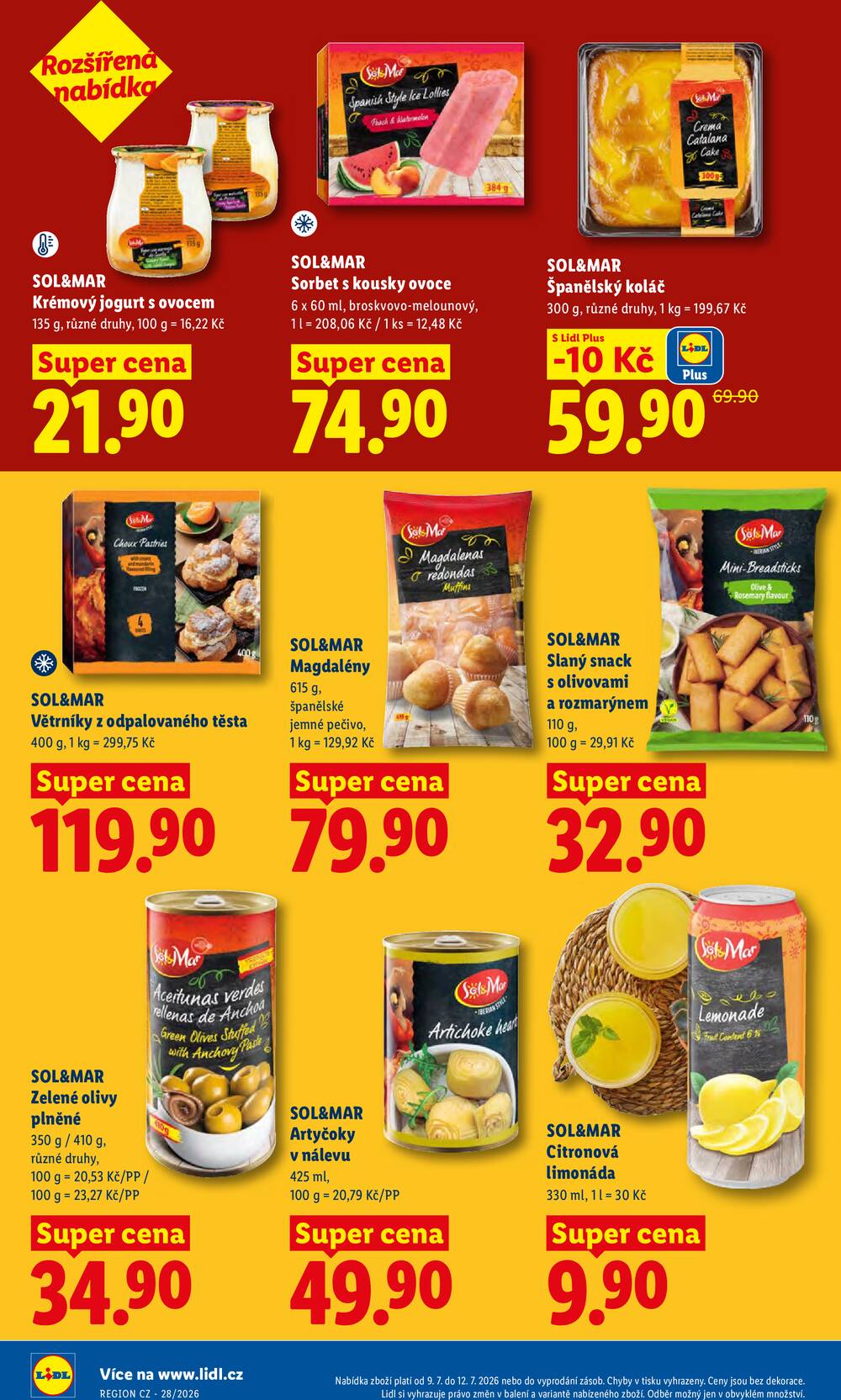 Leták Lidl - Lidl Čtvrtek od 9.7. do 12.7.2026 - strana 20 Leták Lidl - Lidl Čtvrtek od 9.7. do 12.7.2026 - strana 20