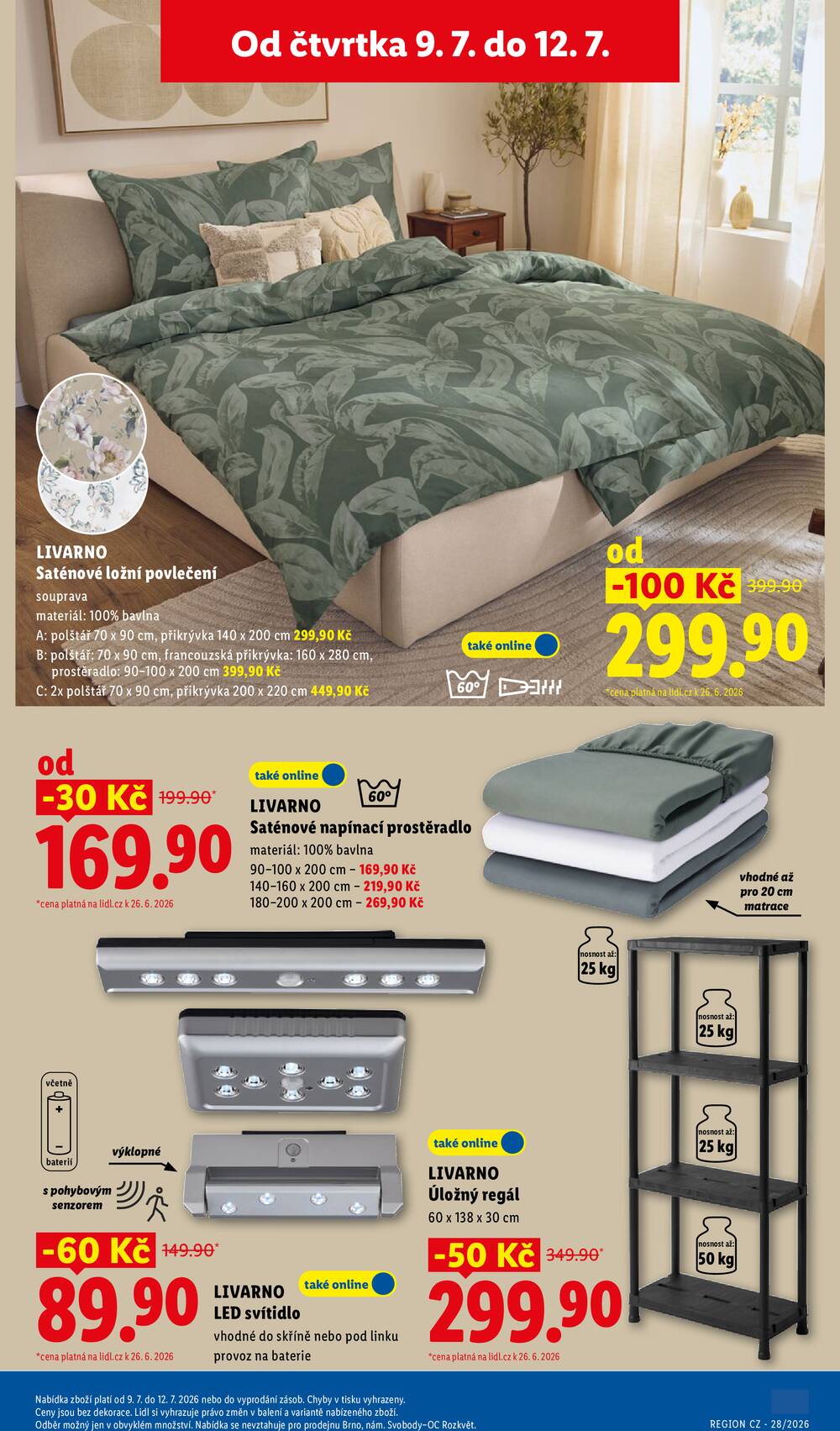 Lidl Čtvrtek od 9.7. do 12.7.2026