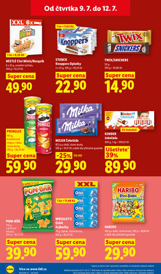 Lidl Čtvrtek od 9.7. do 12.7.2026