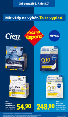 Lidl Čtvrtek od 9.7. do 12.7.2026