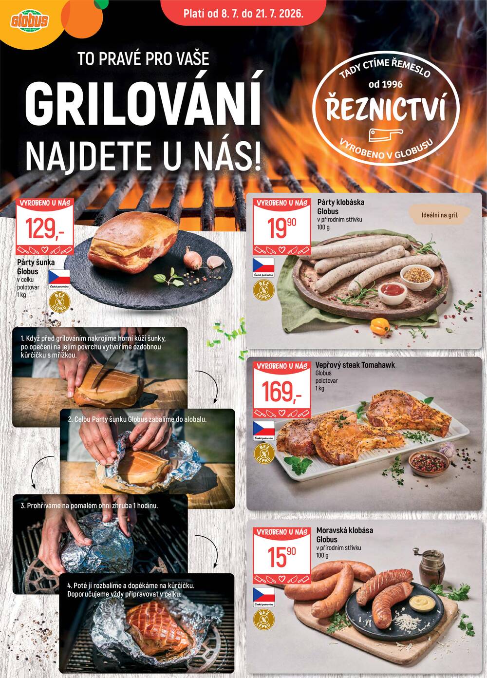 Leták Globus - Akční leták Globus 8.7. - 21.7.2026 - Globus Liberec - strana 1 Leták Globus - Akční leták Globus 8.7. - 21.7.2026 - Globus Liberec - strana 1