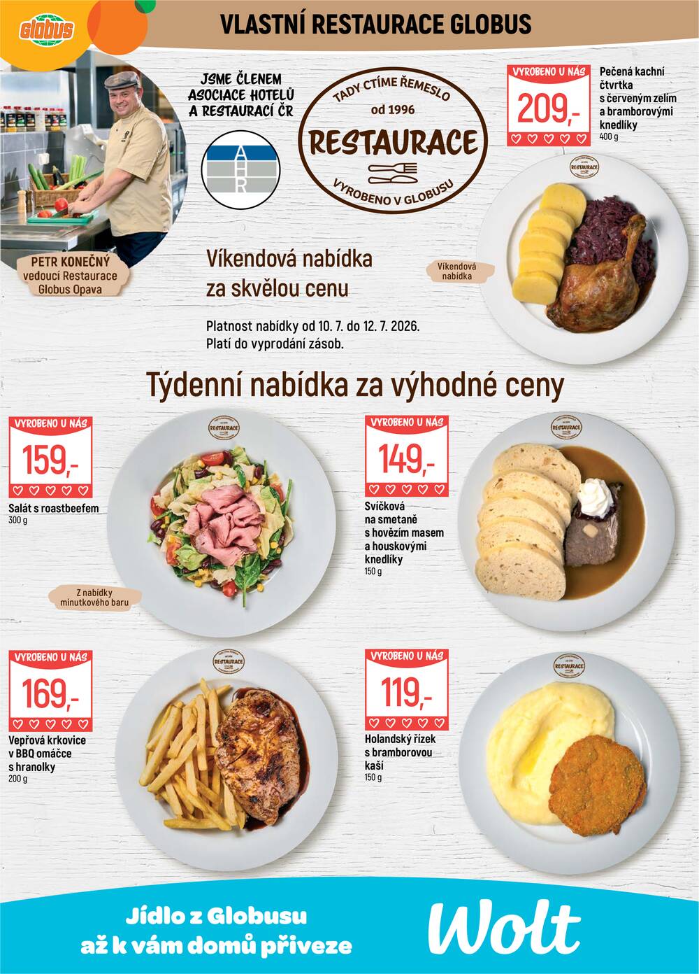 Akční leták Globus 8.7. - 14.7.2026 - Globus Opava
