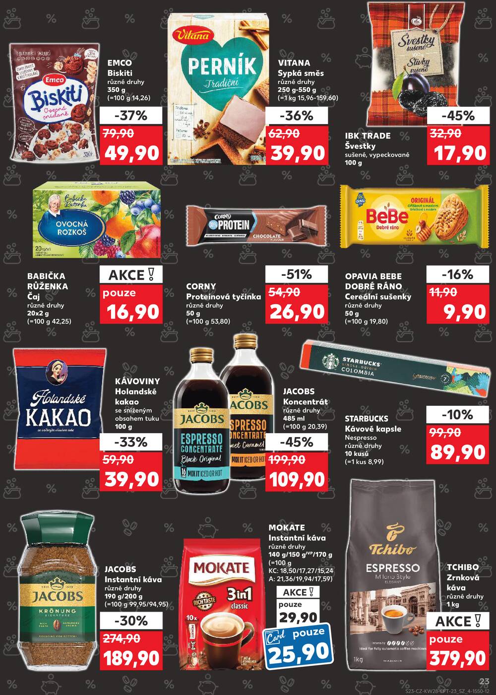 Leták Kaufland - Kaufland 8.7. - 14.7. - Kaufland - Litoměřice - strana 23 Leták Kaufland - Kaufland 8.7. - 14.7. - Kaufland - Litoměřice - strana 23