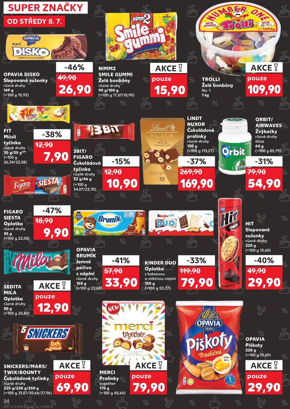 Leták Kaufland - Kaufland 8.7. - 14.7. - Kaufland - Litoměřice - strana 24 Leták Kaufland - Kaufland 8.7. - 14.7. - Kaufland - Litoměřice - strana 24