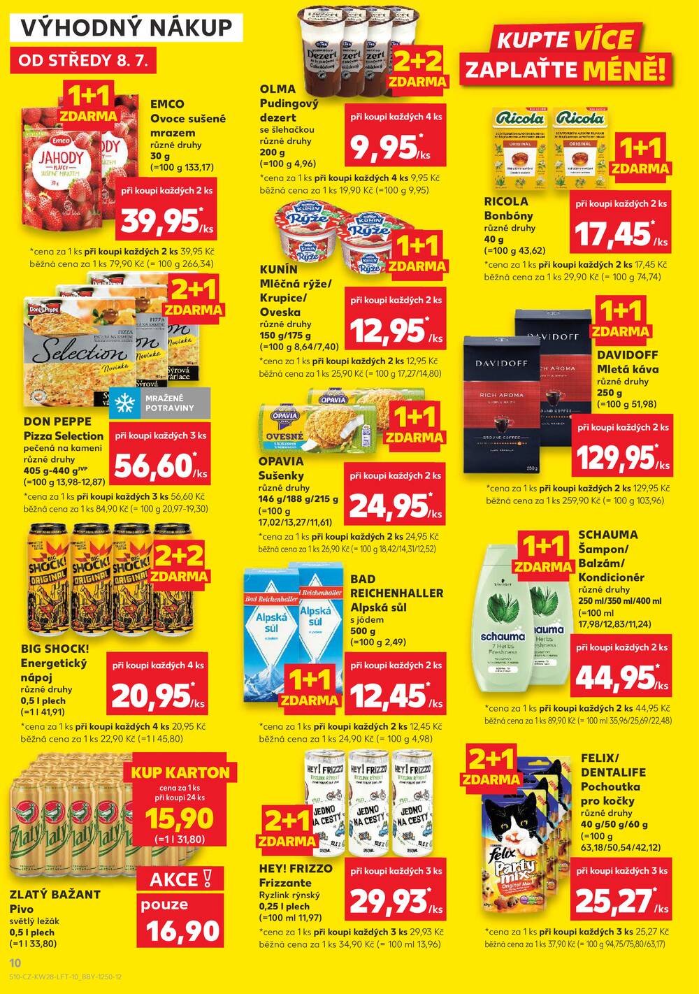 Kaufland 8.7. - 14.7. - Kaufland - Teplice (Čs. Dobrovolců)