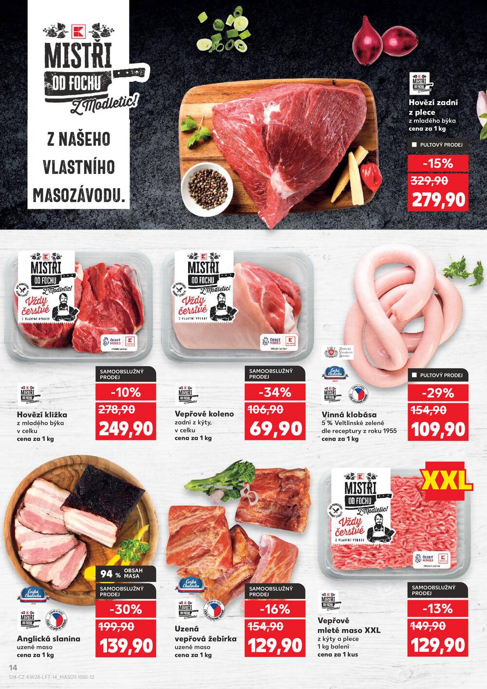 Kaufland 8.7. - 14.7. - Kaufland - Prostějov (Olomoucká)
