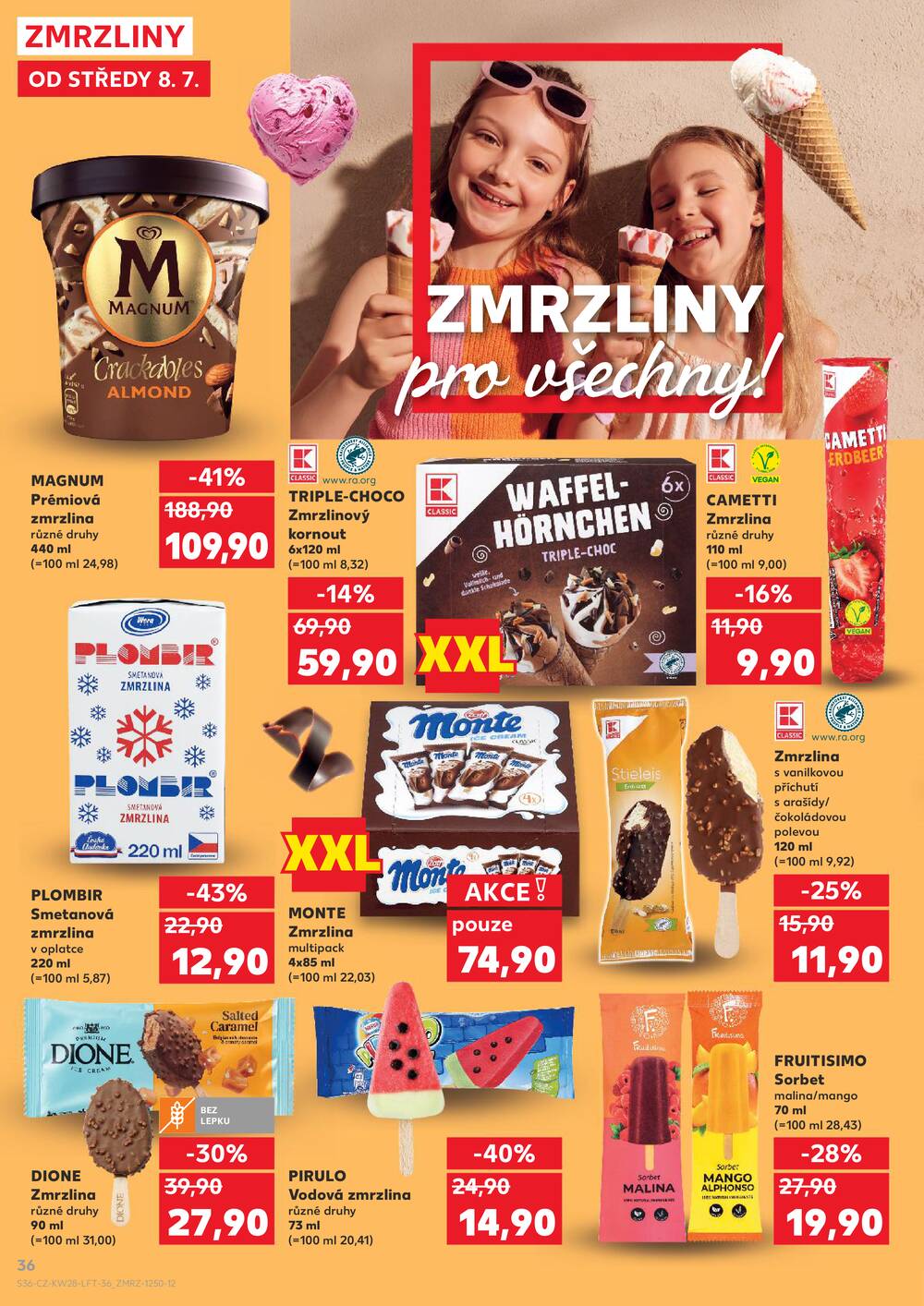 Kaufland 8.7. - 14.7. - Kaufland - Prostějov (Olomoucká)