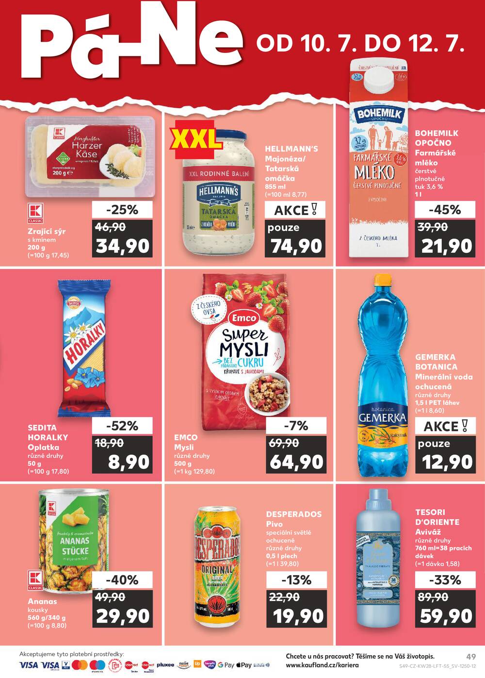 Kaufland 8.7. - 14.7. - Kaufland - Plzeň (Sukova)