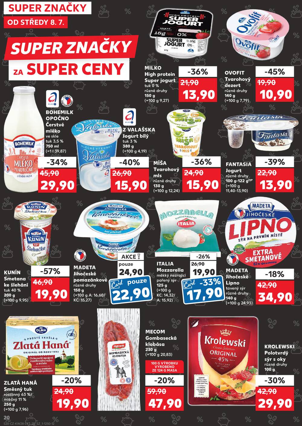 Kaufland 8.7. - 14.7. - Kaufland - Ústí nad Labem (Všebořická)