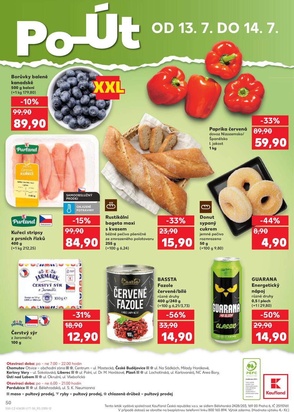 Kaufland 8.7. - 14.7. - Kaufland - Ústí nad Labem (Všebořická)