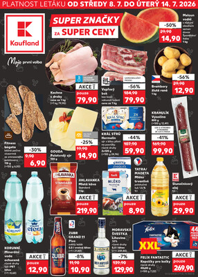 Leták Kaufland 8.7. - 14.7. - Kaufland - Kadaň