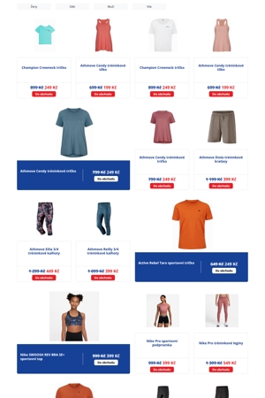 leták Intersport