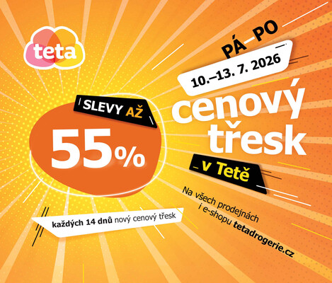 leták Teta drogerie