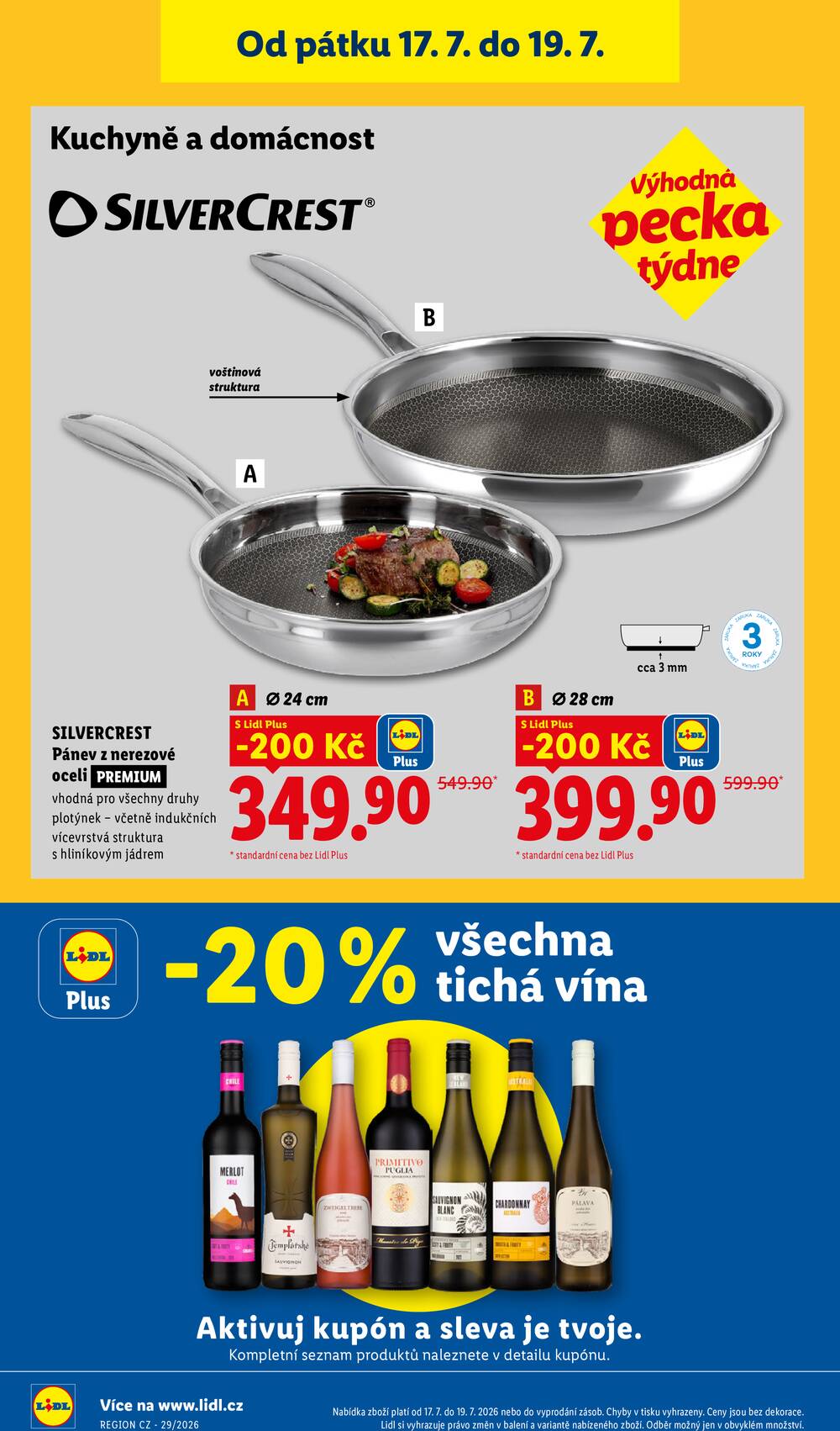 Lidl Čtvrtek od 16.7. do 19.7.2026