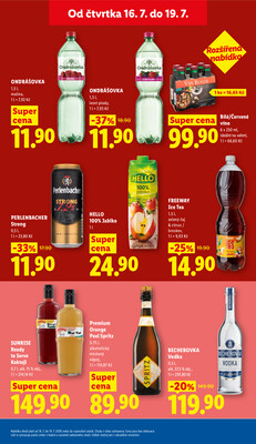 Lidl Čtvrtek od 16.7. do 19.7.2026