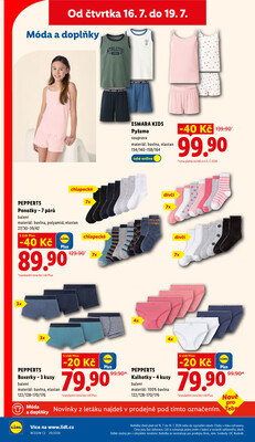 Lidl Čtvrtek od 16.7. do 19.7.2026